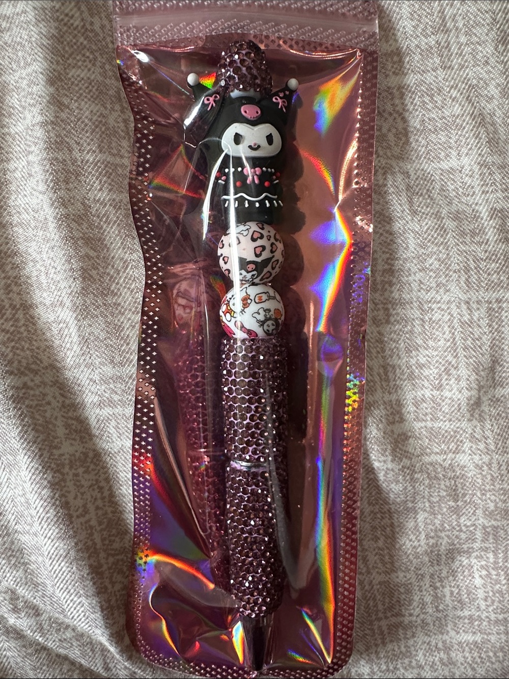 Kuromi character pen.